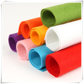 100% Polyester Fabric Needle-Punched Colored 3mm Thick Felt